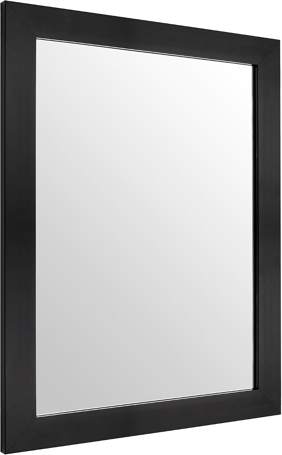 Black Framed Rectangular Wall Mirror