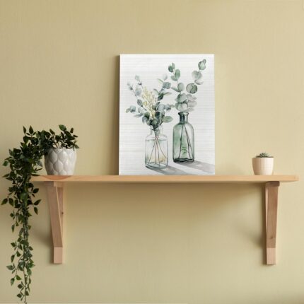 Eucalyptus Greenery Canvas Wall Art