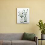 Eucalyptus Greenery Canvas Wall Art