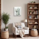 Eucalyptus Greenery Canvas Wall Art