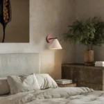Travertine Cone Wall Sconce