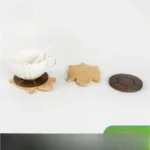 Wooden Turtle Drink Coaster Set